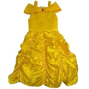 Belle Beauty & Beast Ball Gown Dress Halloween Costume Disney Princess 110 5